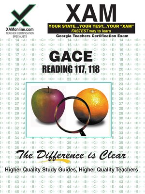 cover image of GACE Reading 117, 118